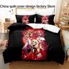 HotHazbin Hotel Charlie Bedding Set 3PCS Anime Print Duvet Cover All Sizes Customizable for Fans Bedroom