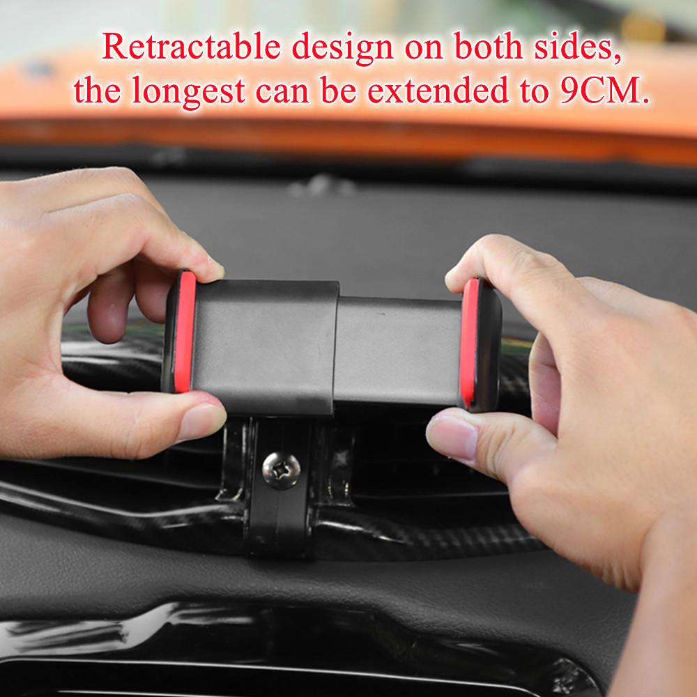 Auto Mittelbelüftung Handyhalter Ständer GPS Halterung für Jeep Renegade 2015-2022 Auto Innenraumleisten Zubehör
