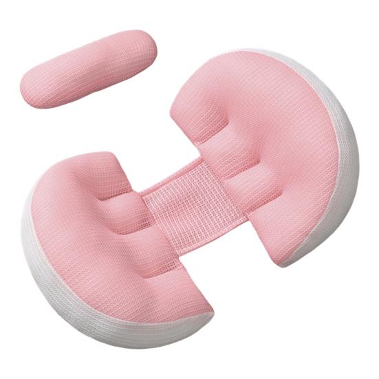 

Подушка для беременных Yousheng с регулируемым клином для живота, дорожная подушка для беременных, эргономичный дизайн, подушка для поддержки живота, спины и тела розовый