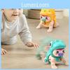 Toy Dinosaur Windup Crawling Baby Toy For Early Learning And Development