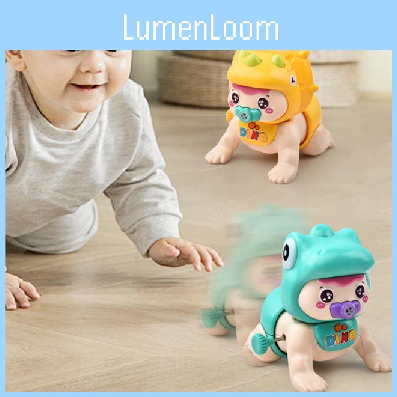 Toy Dinosaur Windup Crawling Baby Toy For Early Learning And Development
