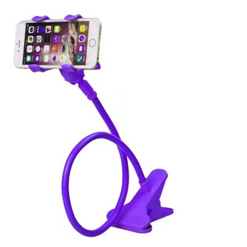 Tablet Bracket 360° Rotatable Adjustable Desktop Lazy Holder Metal Phone Stand Stents Flexible Bed Desk Table Clip Bracket Hold