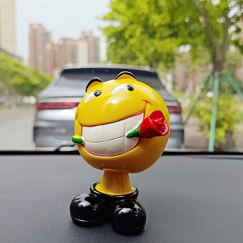 A Creative Fun Car Ornament, A Decorative Piece for The Car Dashboard and Desktop, Unique and Personalized Accessory, Comes with A Black Pad.