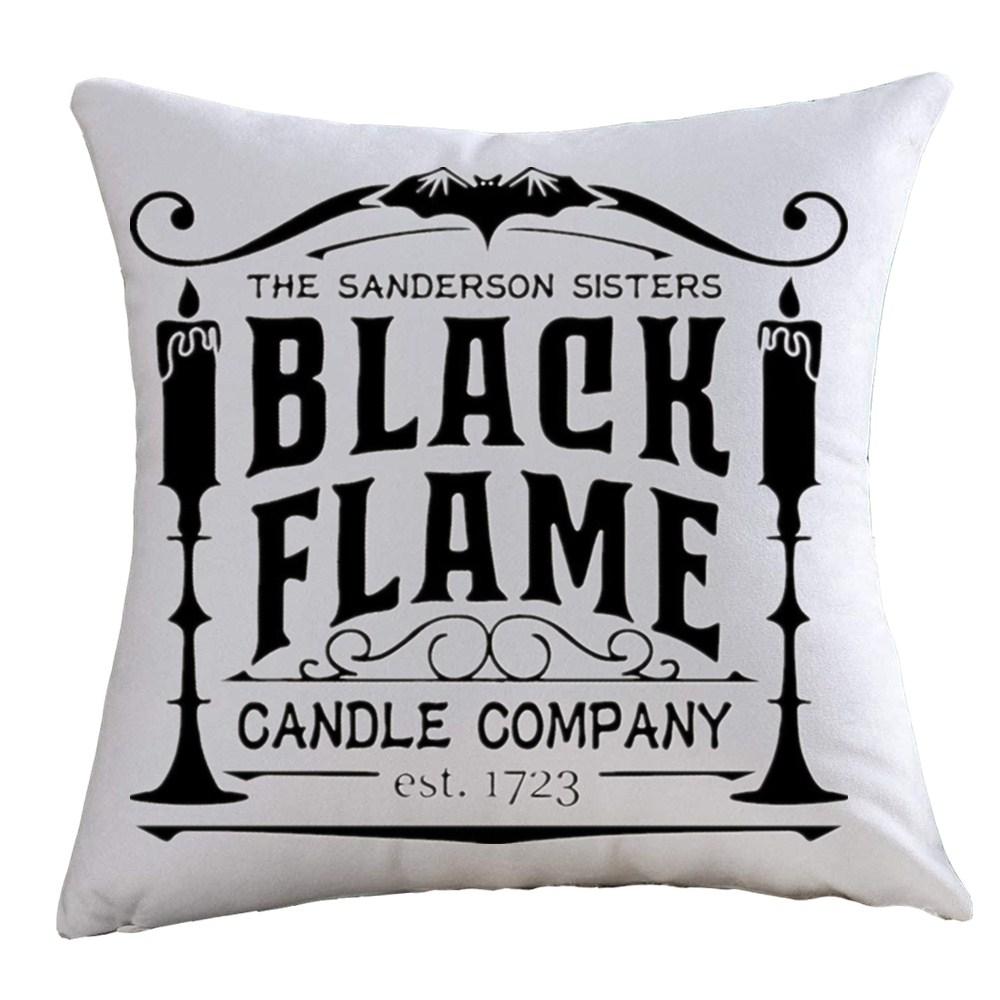 

Счастливый Хэллоуин Кошелек или жизнь, милый призрак, детская наволочка, тыква, летучая мышь, волшебник, наволочка, Декор для вечеринки, 45x45 см 40x40cm