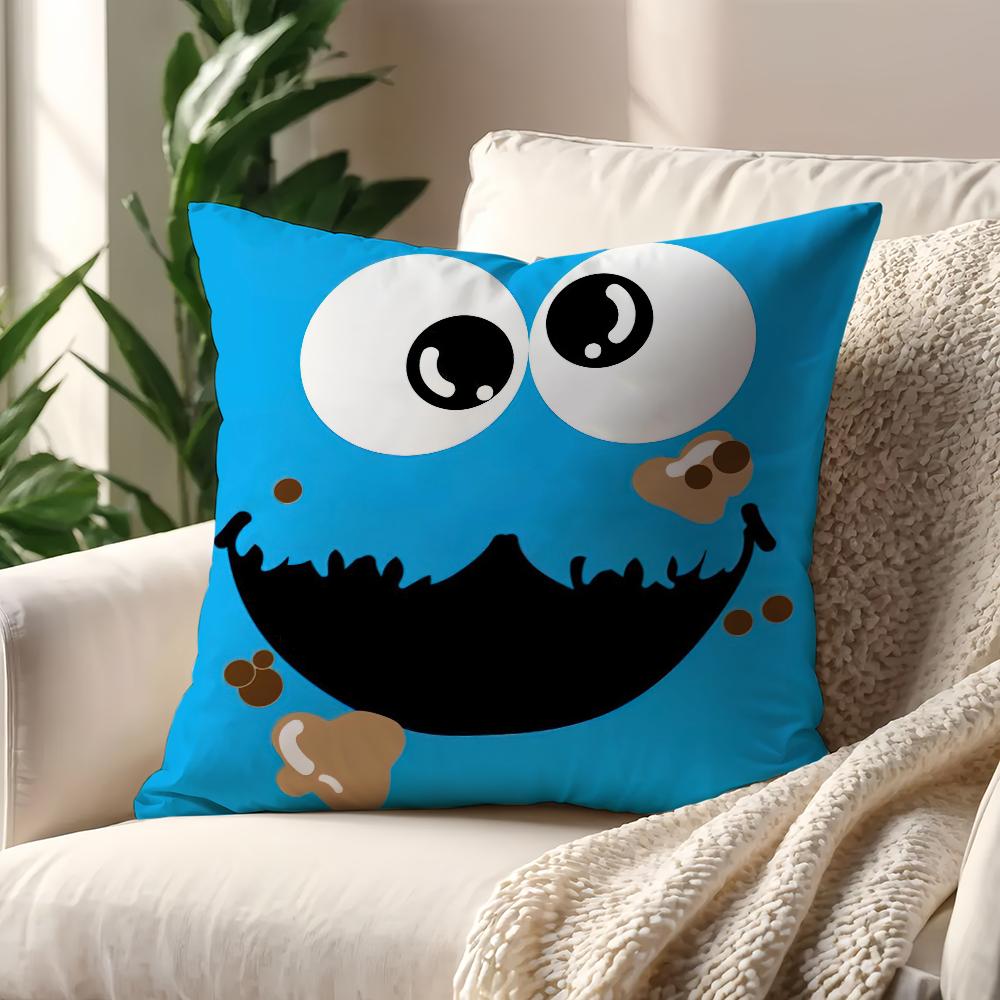 Móda S-Sesames S-Street povlak na polštář Polštář Pohovka Tisk Dekorace Pokoj Domov Kancelář Kavárna Auto Severská Jednoduchost