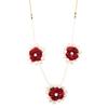 Jewellery Set for Women Floret Gota Patti Necklace, Earrings, Bracelet & Maang Tika for Women & Girls