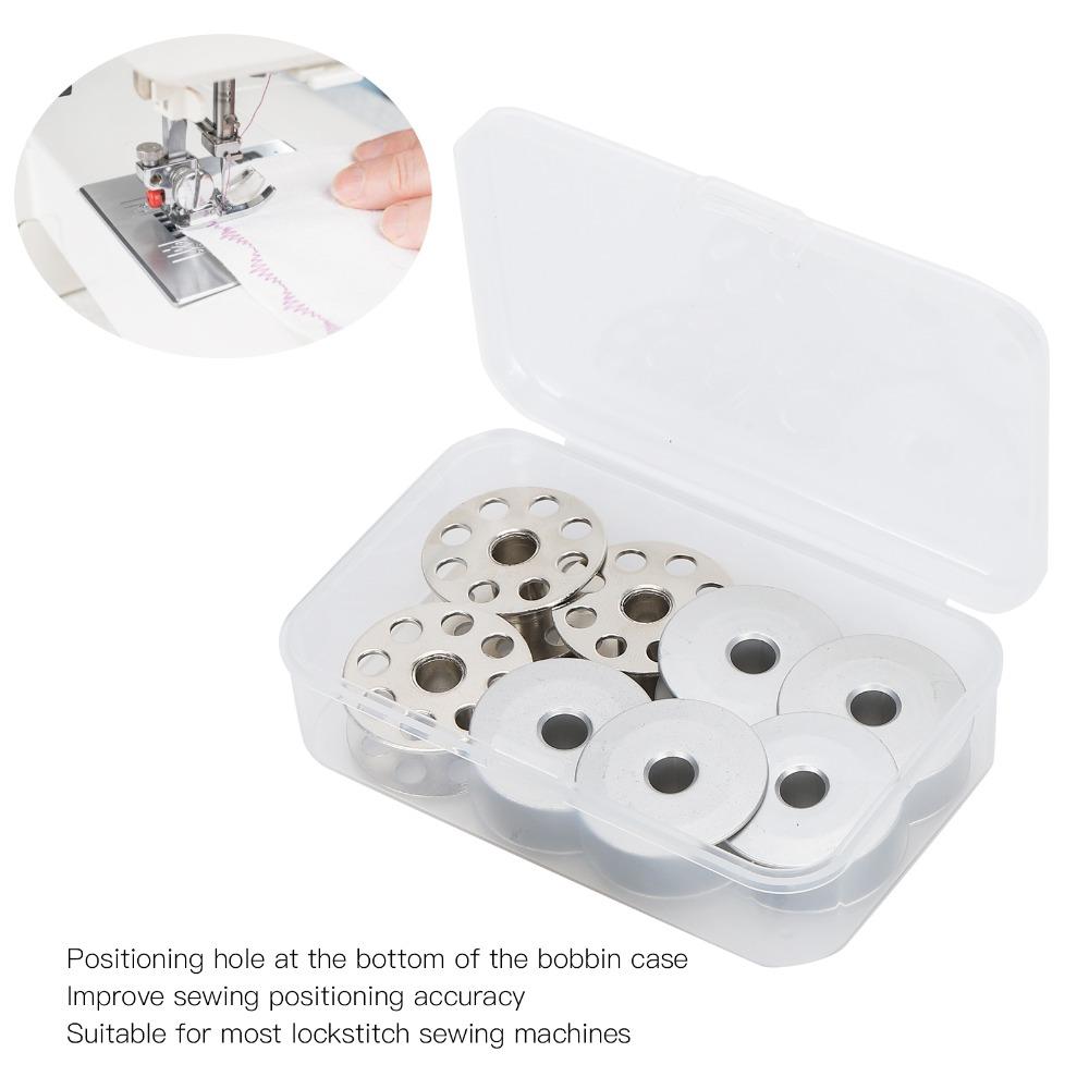 11pcs Professional Bobbin Case Iron Industrial Sewing Machine Sewing Bobbin  Industrial Sewing