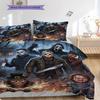 Halloween Horror Icons Comforter Set Bedding 1 Duvet Cover 2 Pillowcase Without Core Duvet Cover And Pillowcase Soft And Comfortable