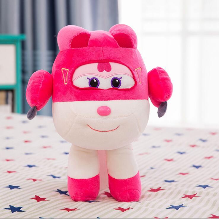 

Для Super Wings плюшевая игрушка мультфильм Джетт Джером Донни Диззи Мира фигурка плюшевые куклы диван Peluche PilloKids Рождественский подарок 20cm