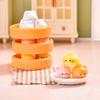 8Pcs Mini Cartoon Steambox Animal Miniatures Resin Breakfast Ornaments Fairy Garden Decoration Micro Landscape*-*&