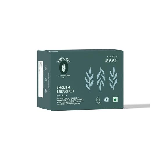 Luxmi Estates - Fine Leaf English Breakfast Black Tea | High Caffeine - Strong, Robust, Double Chamber Stapleless Blend of Assam | 200 gm