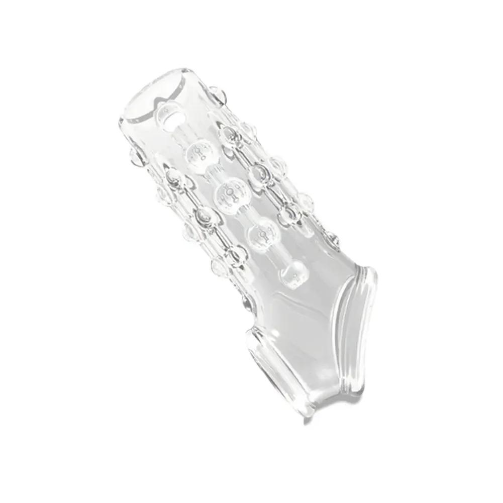 Cock Ring Reusable Silicone Delay Ejaculation Stronger Erection Sex Yoys Adult Supplies Linen Nozzle Ring Cock Sex Toys For Men
