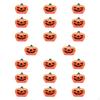 20 Pieces Halloween Miniature Pumpkin Figurines Desktop Ornament Resin Sculptures Crafts