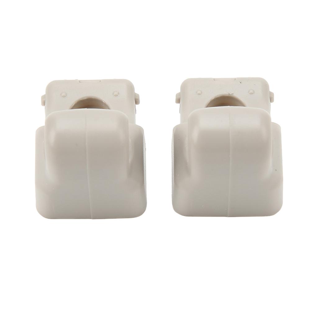 2Pcs Sun Visor Clip 1130993‑00‑A Left Right Sun Visor Hook Replacement for Tesla Model 3 2017‑2020