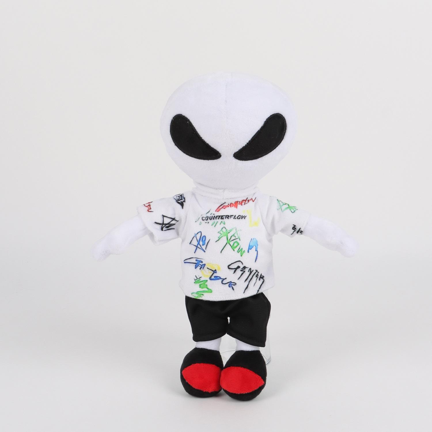 

New Product Roblox Pressure Sebastian Solace Game Peripheral Sea Monster Plush Play белый