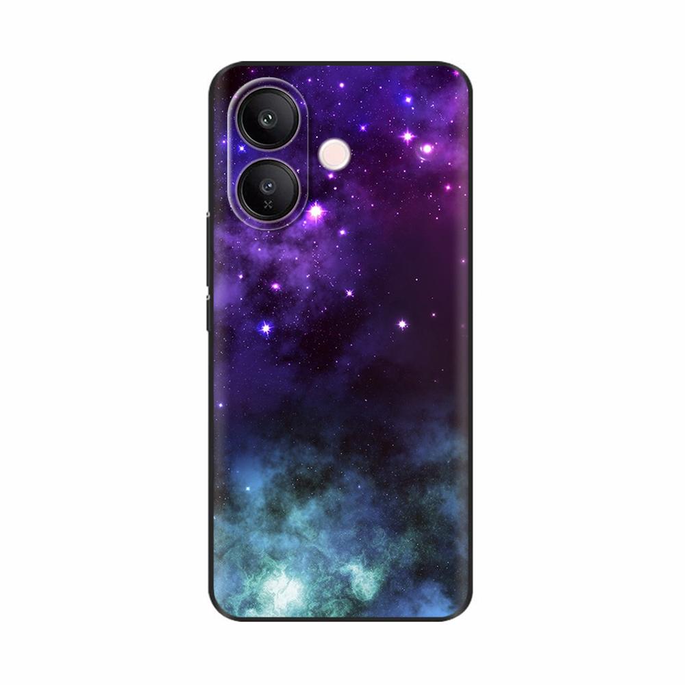 For Vivo V60 Lite 5G Phone Case Soft Matte Silicone Cover Capa For Vivo V60 Lite V60lite Funda Cartoon Back Cover Cute Pattern