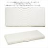 Bercute White Diamond Python Bifold Wallet for Men and Women, Long Wallet, Snakeskin, Python, with Coin Purse, Short Wallet, No Zipper, Made from a