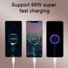 Data Line Fast Output Data Transmission Charging Stable 6A/66W Type-C Mobile Phone Charger