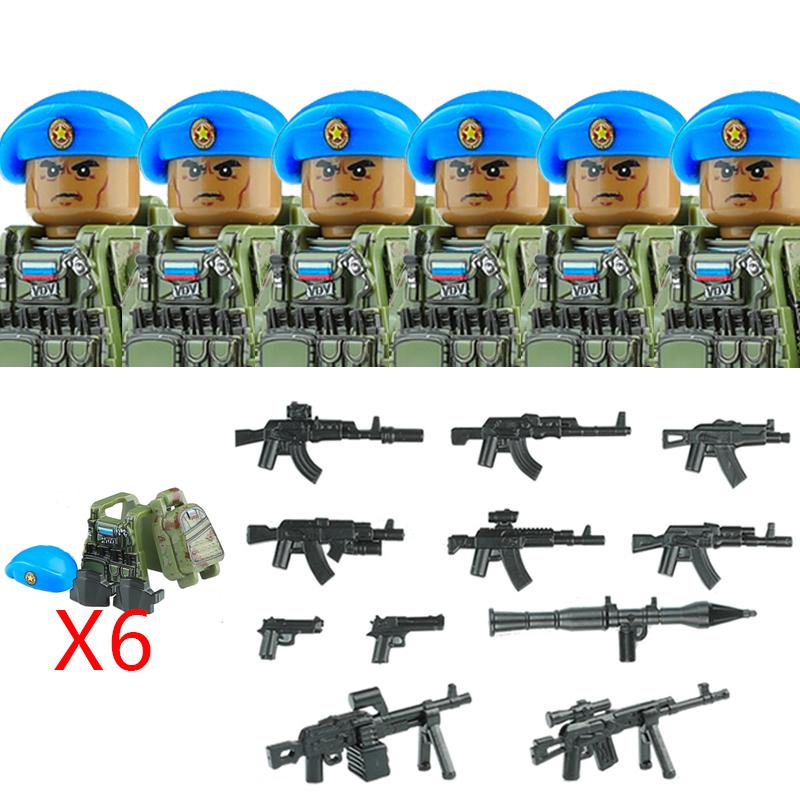 Militär Spezialkräfte Serie Bausteine Stadt Polizei Kommando SWAT Armee Soldat Figur Gasmaske Waffen Steine Spielzeug
