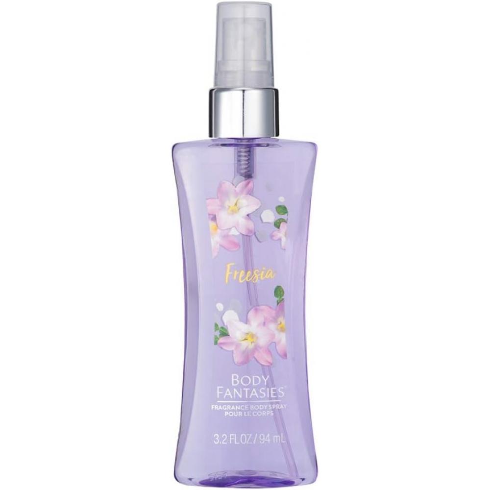 Body Fantasies Body Fantasy Spray Corporel Freesia 94 Ml Brume Corporelle Pour Hommes Femmes Freesia