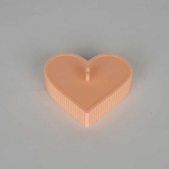 Heart-shaped Corn Starch Tapper Box Leak-Proof Powder Container Anti-Stick Dusting Tool for Polymer Clay