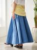 Cohen Dickies Easy Flare Skirt (Denim) 76704030244 7550 COBALT (75) M (Web Exclusive)