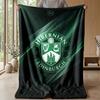 Hibernian FC Morbida Coperta in Pile di Flanella Leggera Accogliente Calda Coperta da Divano Letto Decorazione per la Casa