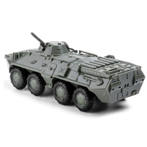 1:72 4D Assembly Model of BTR-80 Wheeled Armored Vehicle, Military Plastic Armored Vehicle Model, No Adhesive Required