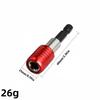 3PC Extended Hex Shank Quick Release Self-Locking Rod with Magnetic Extension