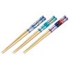 Skater Bamboo Chopsticks, 16.5cm, Set of 3, Disney Frozen 25, Girl's Design, ANT2T