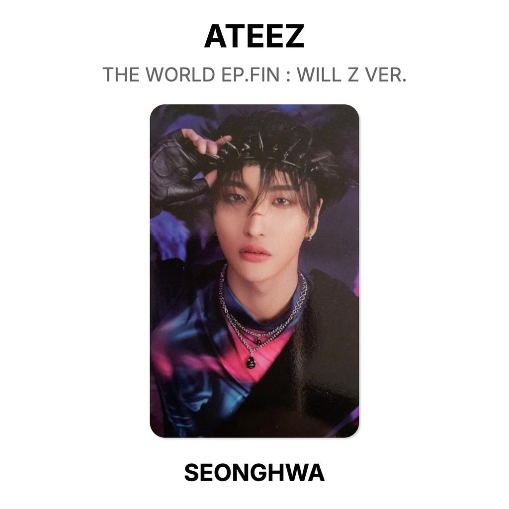 ATEEZ DIE WELT EP.FIN : WIRD Z VER. Offizielle Fotokarte
