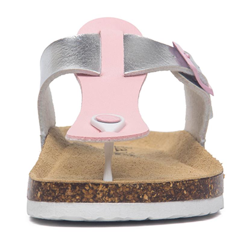 Mode Prägnant Gemischtfarbig Zehensteg Kork Sandalen Damen Schnalle Band Keilabsatz Flipflops Schuhe Frau Rutschfest Strand Gladiator Sandalen 2025