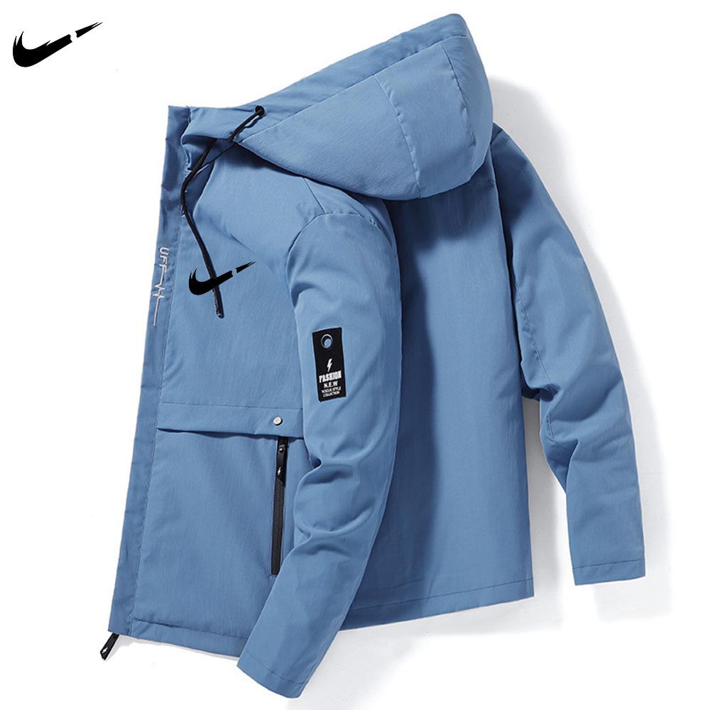 Herren Trendy Kapuzen-Frühlings-/Herbst-Freizeitjacke mit Sonnenschutz