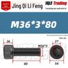 High-Strength Black Hex Socket Head Cap Screw, M8-M48, Fine Thread, Full Thread, Fine Pitch