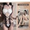 Erogenous Lace Maid Outfit: Enhance Small Chest, Temptation Lingerie, Transparent Passionate Uniform