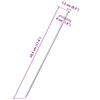 Tent Pegs 24 Pcs 29.5 Cm Ø6 Mm Galvanized Steel