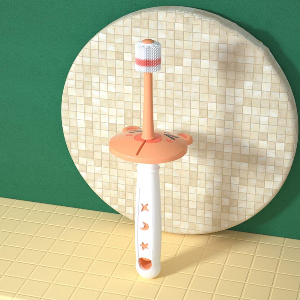 Handle Baby Training Teeth Brushes 360 Degree Silicone Toothbrush Kids Teeth Care Oral Care Brush