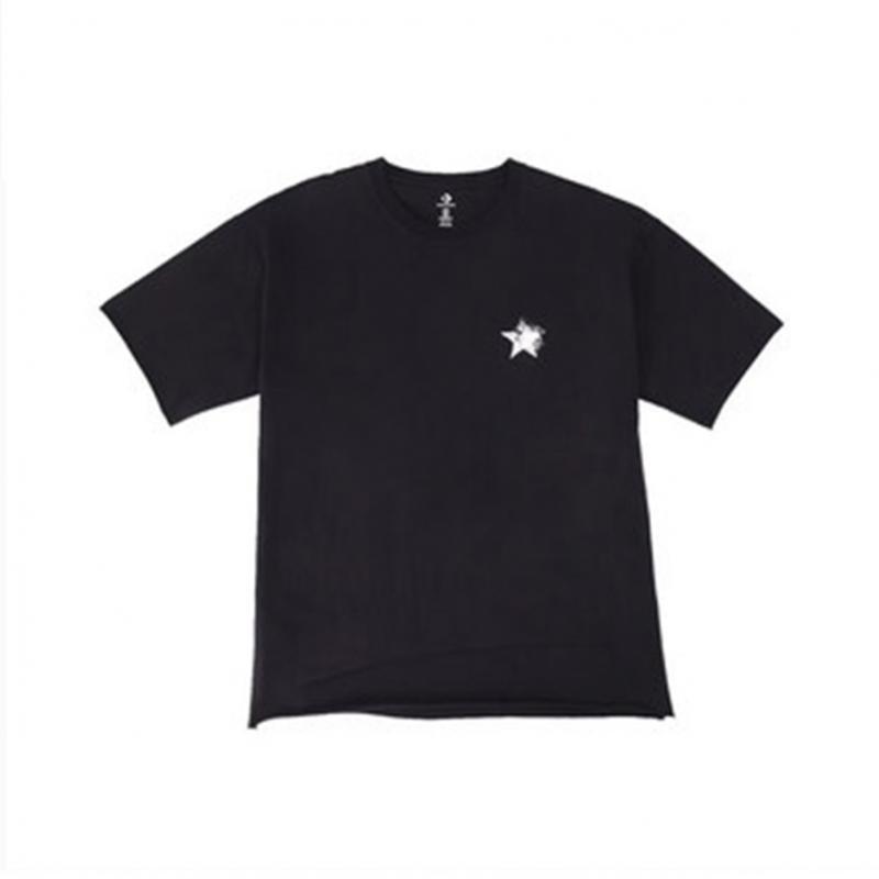 Converse Unisex ReTro Logo T shirT Black Ucj689 023