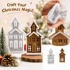 Christmas House Silicone for Crafts - DIY Resin and Baking