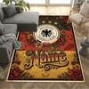 German Football Crest Artwork Floor Mat Perfect for Outdoor Dining Room Hallway Living Rooms Antislip Carpet Anime Office Decor