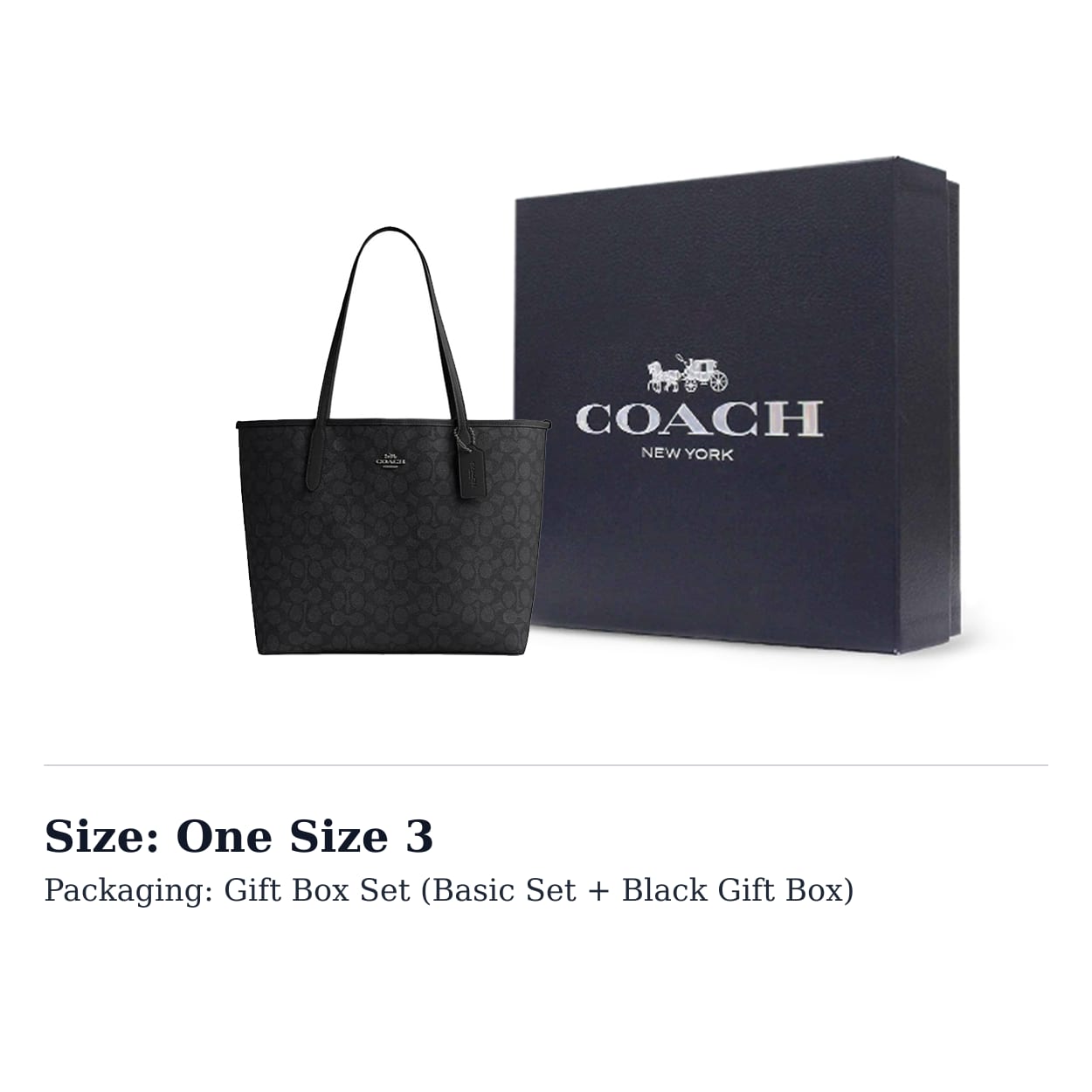 COACH City mākslīgās ādas somas, iepirkumu