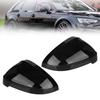 Tapa de Espejo Retrovisor Lateral Sin Asistente de Carril Para A4 S4 2016 2017 2018 Cubierta de Espejo Izquierdo/Derecho Negro Brillante