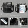 small shoulder bag for black [MaRowsm] Artisan-crafted men,