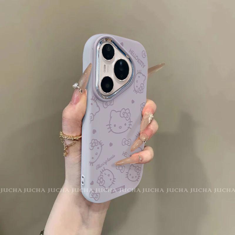 Applicable to Huawei nova15 mobile phone case cartoon cute HUAWEInova15pro couple lines Katie