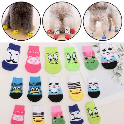 Chihuahua Anti-Scratch Guard Claw Anti-Dirty Dog Socks Cat Accessories Knitted Socks Pet Boots