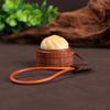 Handmade Cat Paw Clicker Wooden Fidget Key Ring Bag Pendant Sandalwood Figurine Key Chain  Car Key