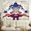1pc Fullmetal Alchemist Tapestry, Living Room, Bedroom, Office, Party Decor, Ideal Festive Gift