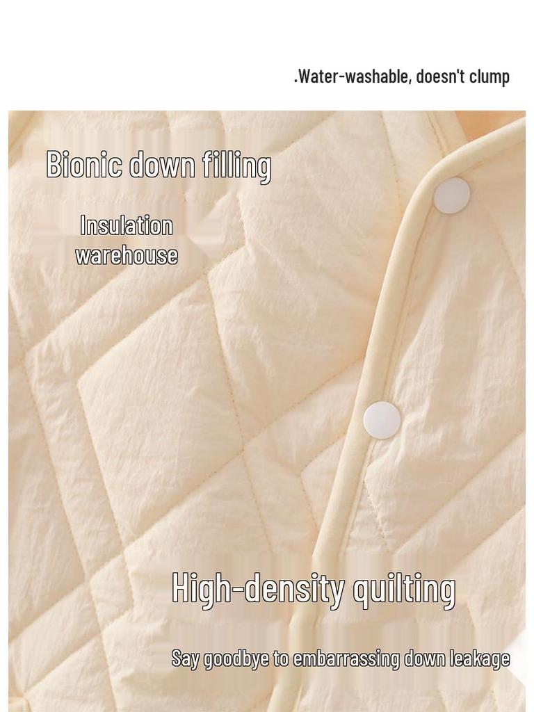 Unisex Winterweste mit Fleecefutter und abnehmbarem Kragen - Warme ärmellose Jacke