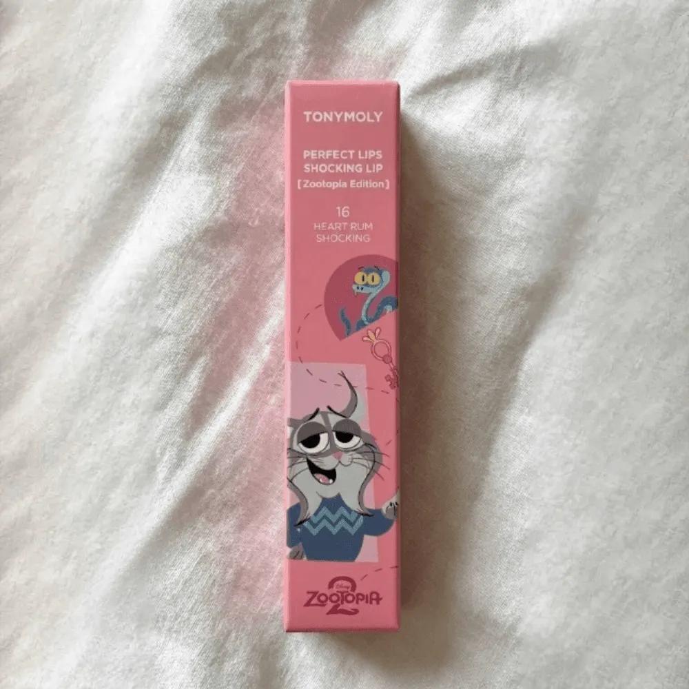 

Tony Moly Perfect Lips Shocking Lip Tint Zootopia Heartrum Shocking No. 16 Hartrum Shocking No. 16