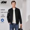 JOW Men's Wool Blend Baseball Collar Jacket